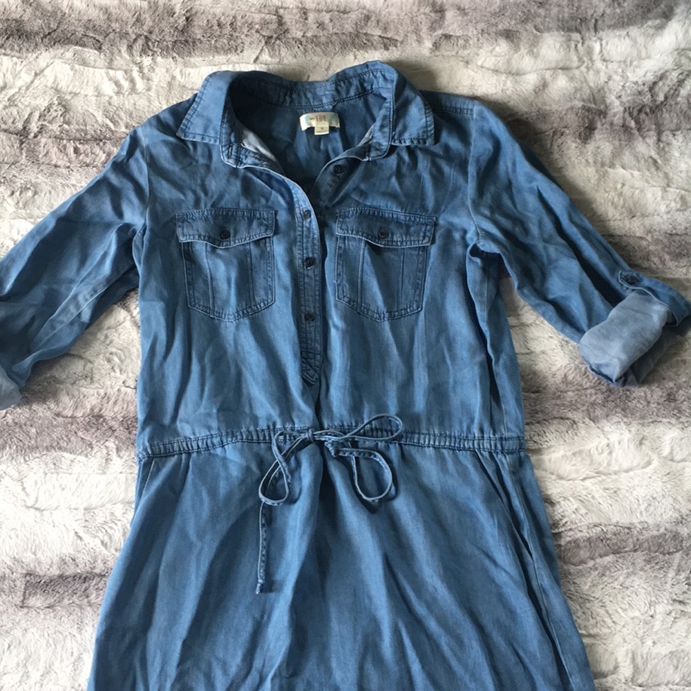 Denim dress